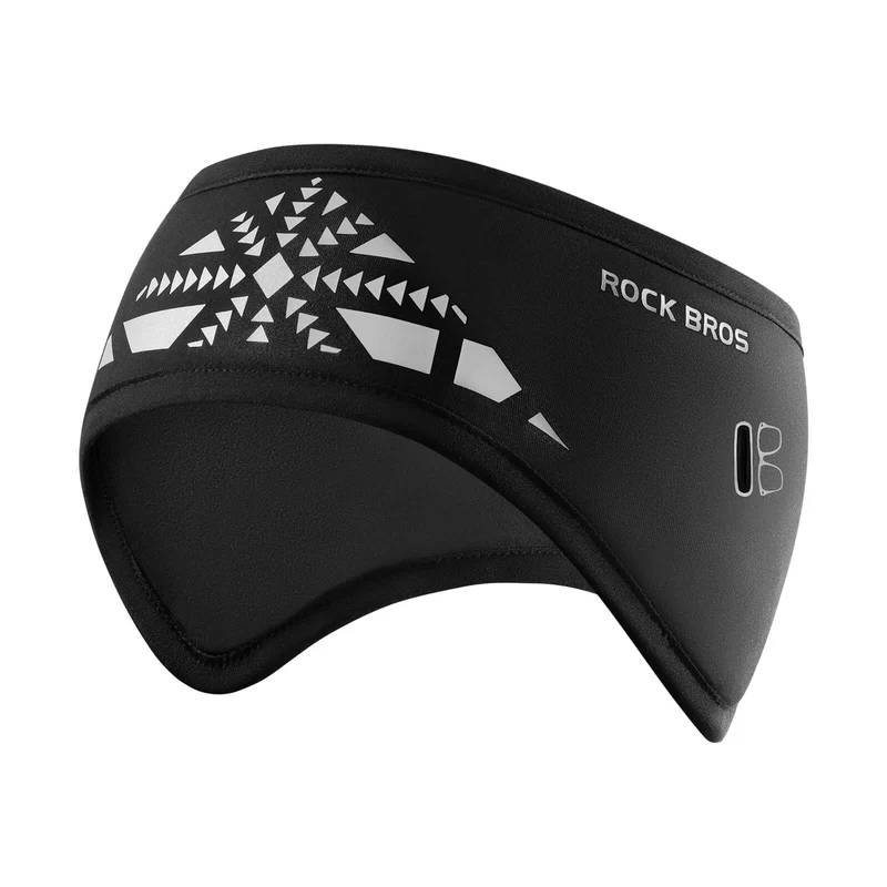 ROCKBROS Elastische Winterband met Klettverschluss Ohrenwärmer Unisex