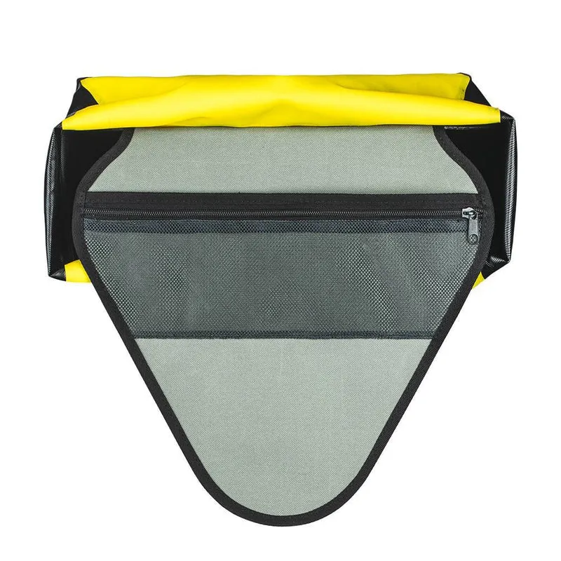 ROCKBROS Fahrrad Transporttas 100% wasserdichte met Schultergurt 20L Gelb/Schwarz Goud