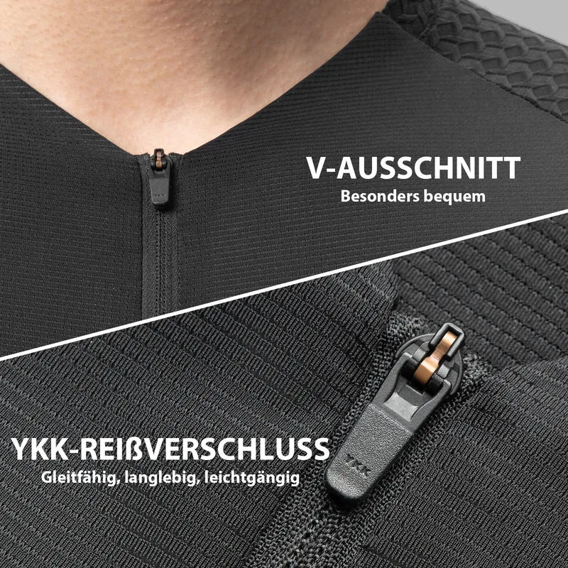 Herren Kurzarm Hochleistungs-Radtrikot Jersey für MTB & Rennrad