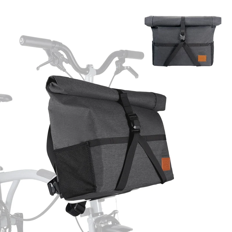 4-у-1 Fahrradtasche für Brompton Magnetverschluss 8-10L