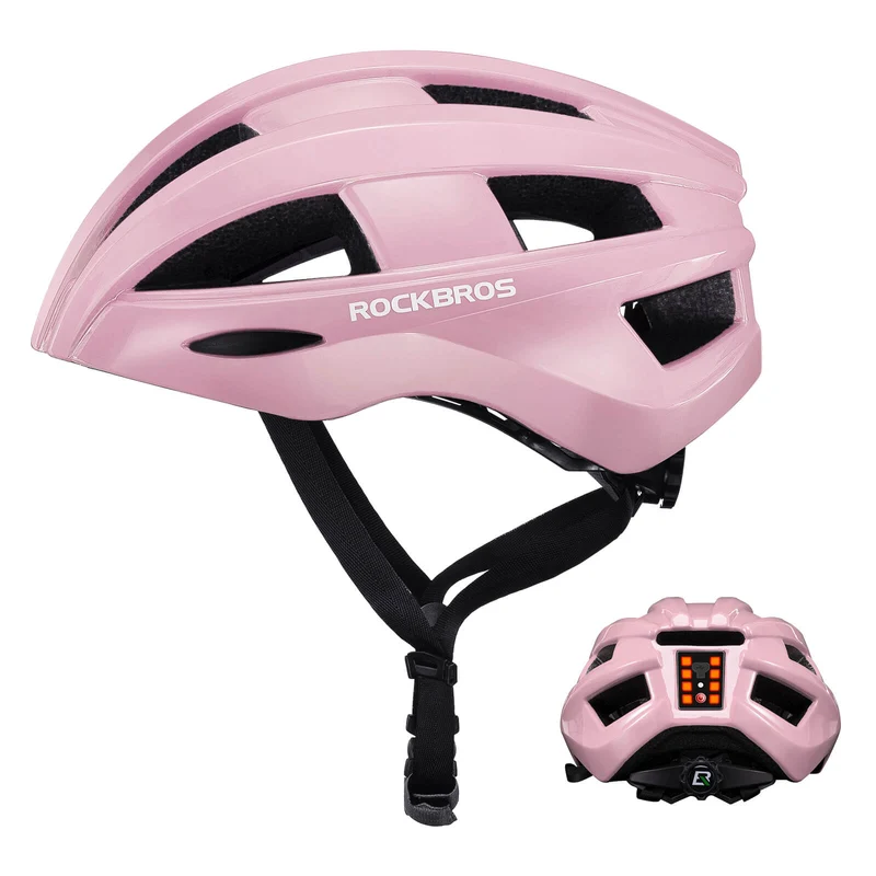 Fahrradhelm met ruglicht 55-60cm