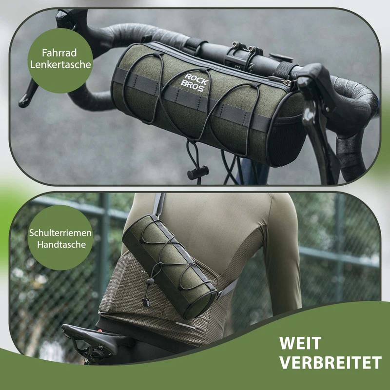 ROCKBROS Lenkertasche multifunctionele multifunctionele houder met schuldhulpmiddel