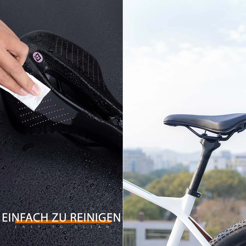 ROCKBROS Fahrrad Sattel Ergonomische Stoßdämpfender Fahrradsattel Unisex