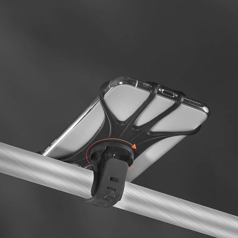 ROCKBROS Handyhalterung uit Silikon 360° Drehbar voor Motorrad & Fahrrad