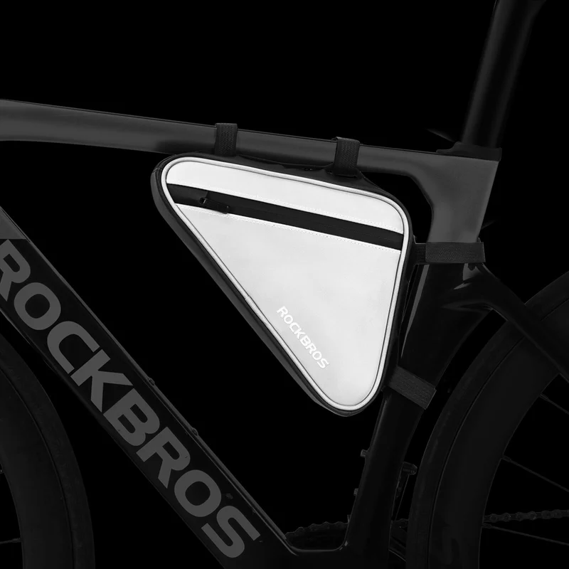 ROCKBROS Fahrradtasche Reflektierende Rahmentasche Dreiecktasche 0,9л
