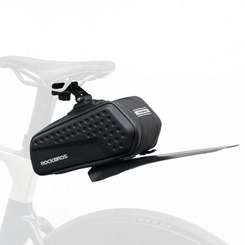 ROCKBROS Fahrrad Satteltasche mit Schutzblech Wasserabweisend 1,3 л/0.8 л