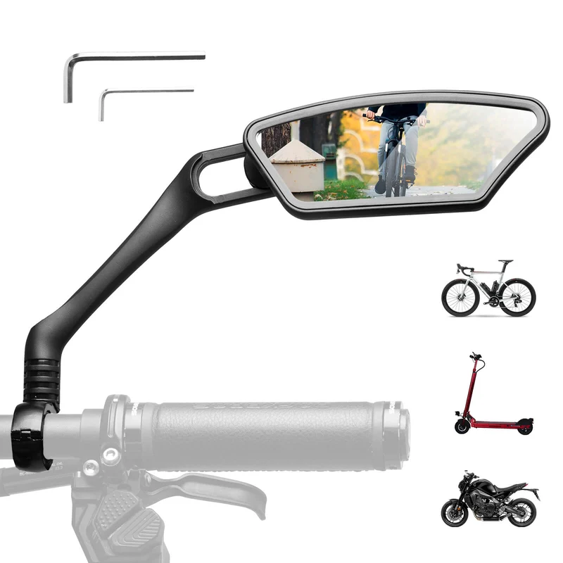 Fahrradspiegel Rückspiegel 360 ° Verstelbaar voor Lenker 21-26mm