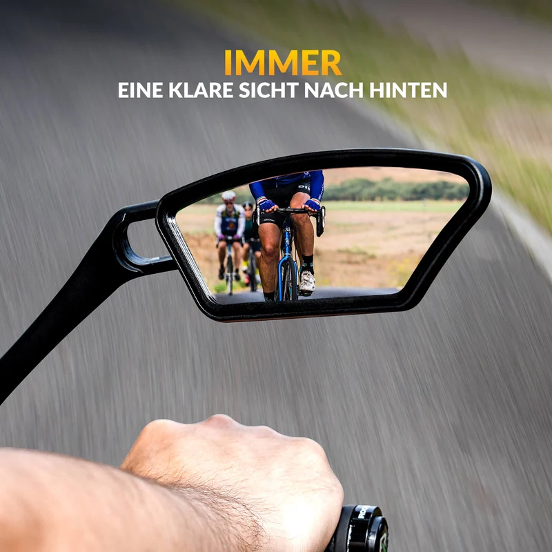 Fahrradspiegel Rückspiegel 360 ° Verstelbaar voor Lenker 21-26mm