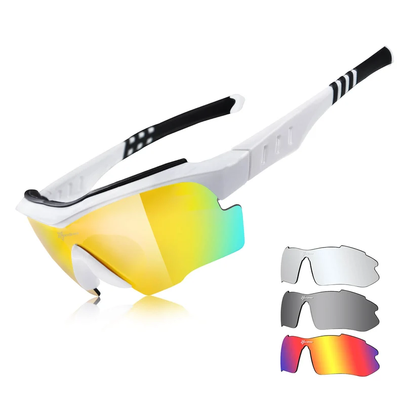 Gepolariseerde bril met wechselbare glazen UV-bescherming, unisex