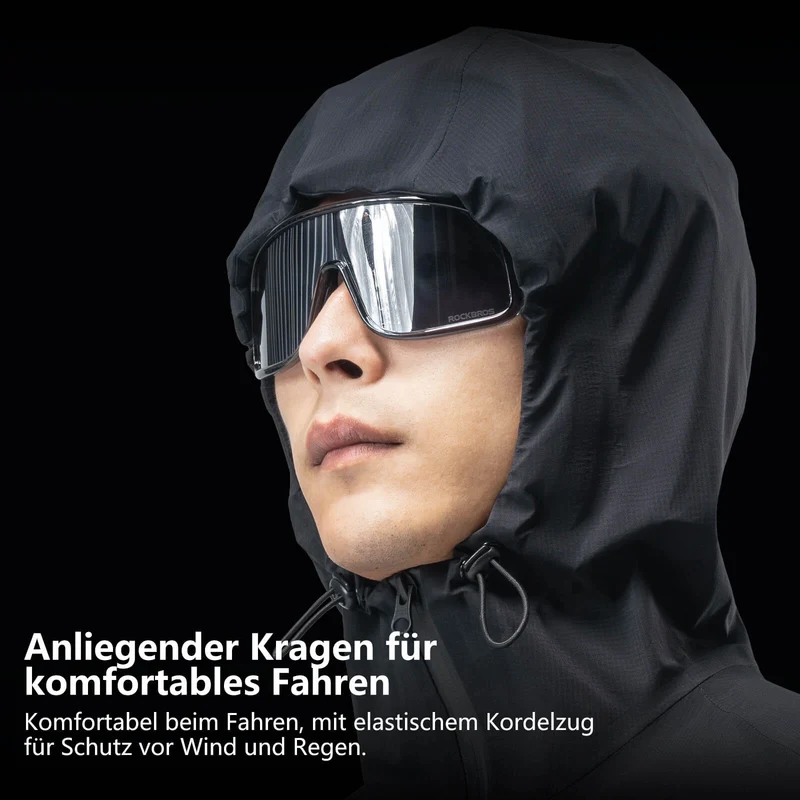 ROAD TO SKY regenjack met fahrradjack winddicht unisex voor MTB en renners