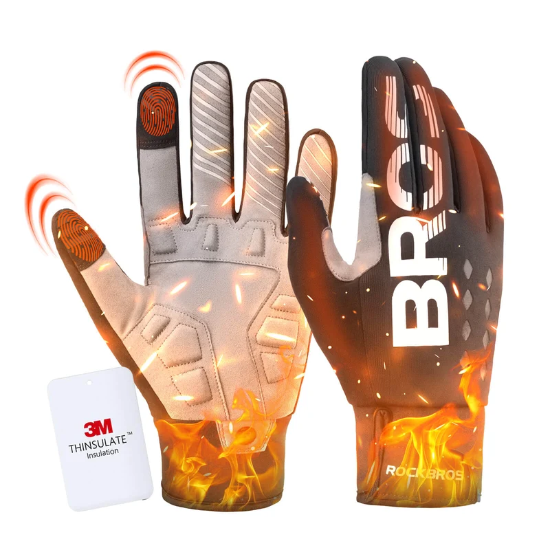 ROCKBROS Vollfinger Handschoen met Touchscreen-functie