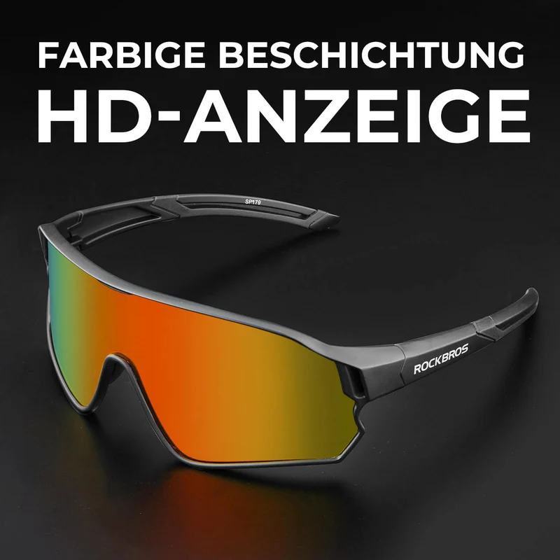 Fahrradbrille Polarisiert UV400 Schutz Ultraleicht