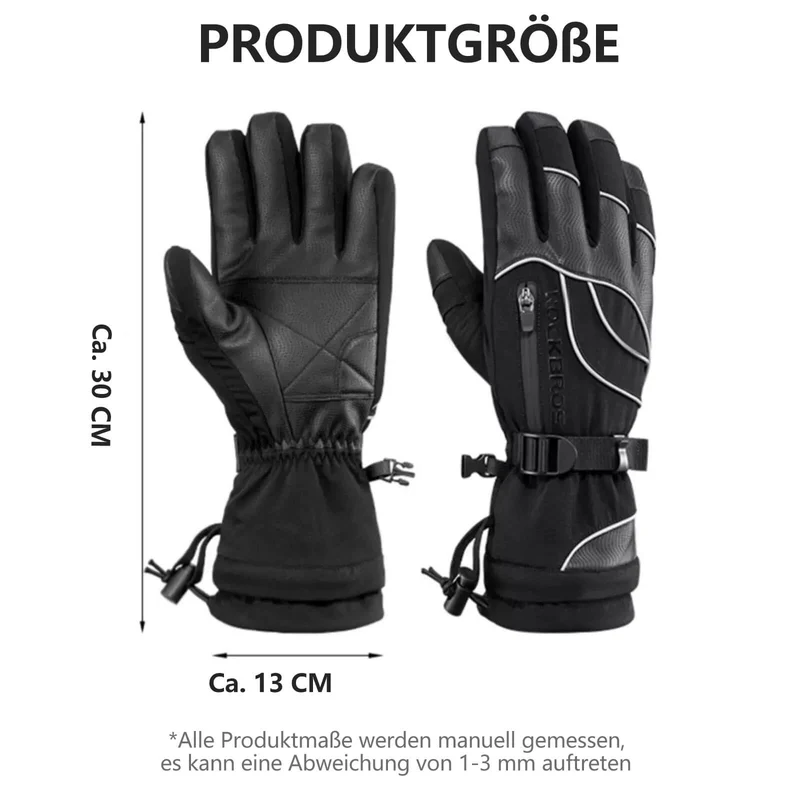 ROCKBROS Winter Handschuhe Warm Skihandschuhe Winddicht -20℃ M-XL
