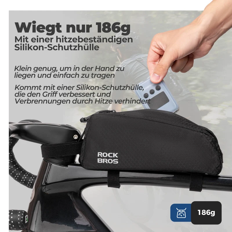 Mini Elektrische Fahrradpomp LED-Anzeige