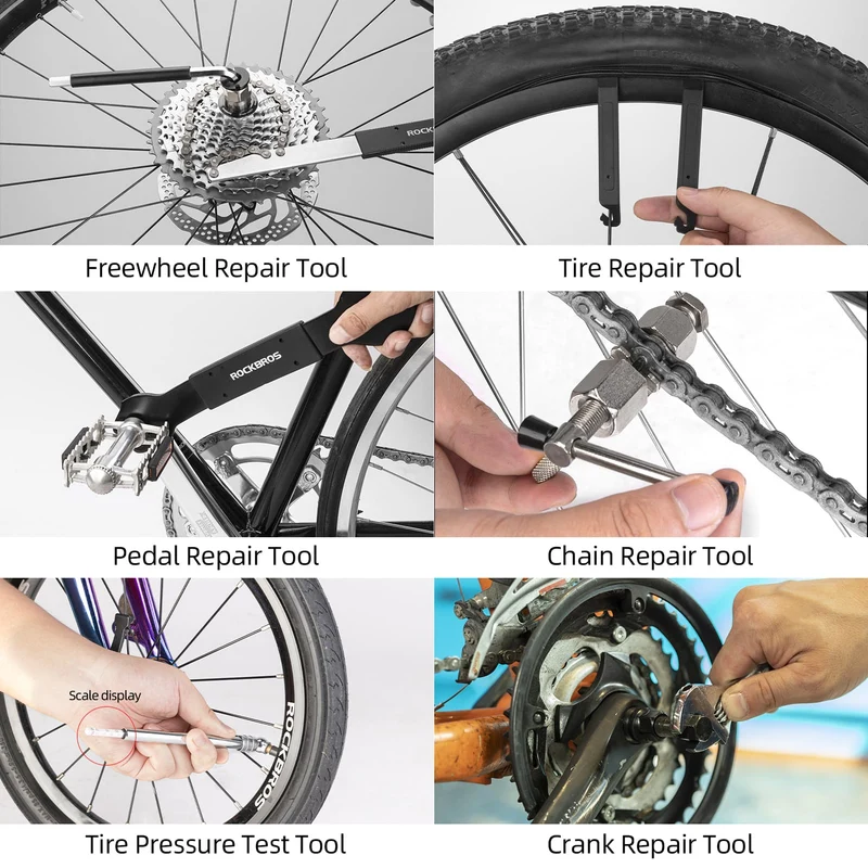 ROCKBROS Reparaturwerkzeug Набор 44 у 1 Fahrrad Praktisch Werkzeugset