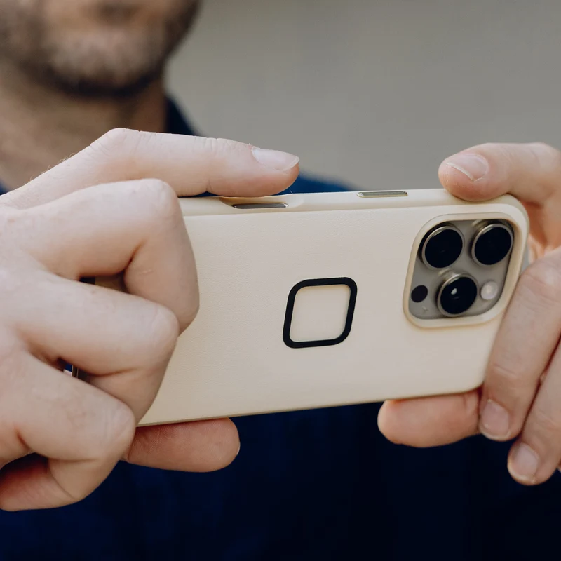 Everyday Clarino Case | iPhone 16 Pro Max | Bone | PD Certified
