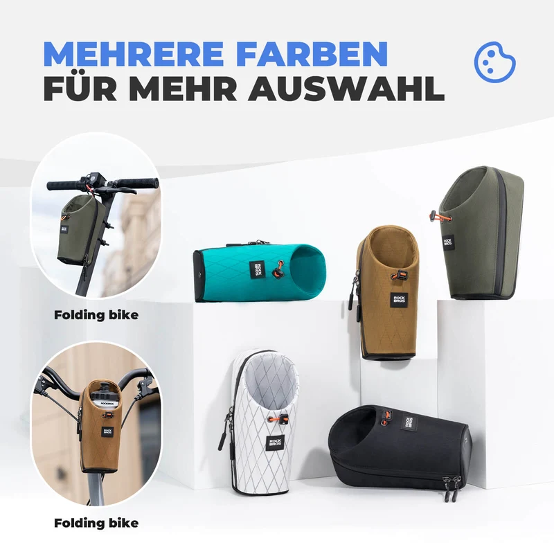 Lenkertasche Wasserflaschentasche 1.5L voor Trinkflaschen Ø7 cm