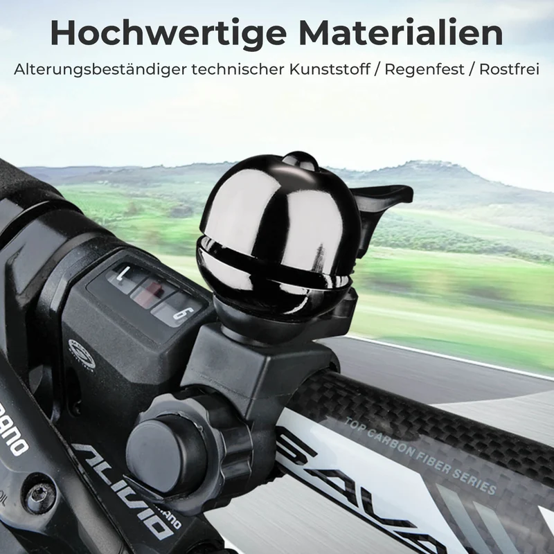 Fahrradklingel Klassisch Fahrradglocke Laut Klingel voor 20–31 mm