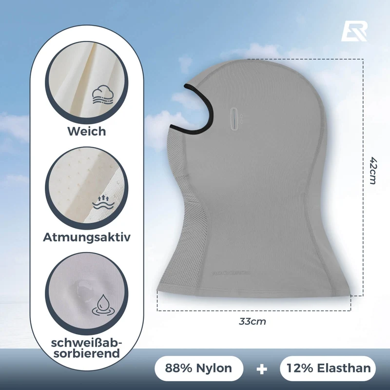 ROCKBROS Summer Sturmhaube UPF40+ Балаклава Gesichtsmaske Schnelltrocknend
