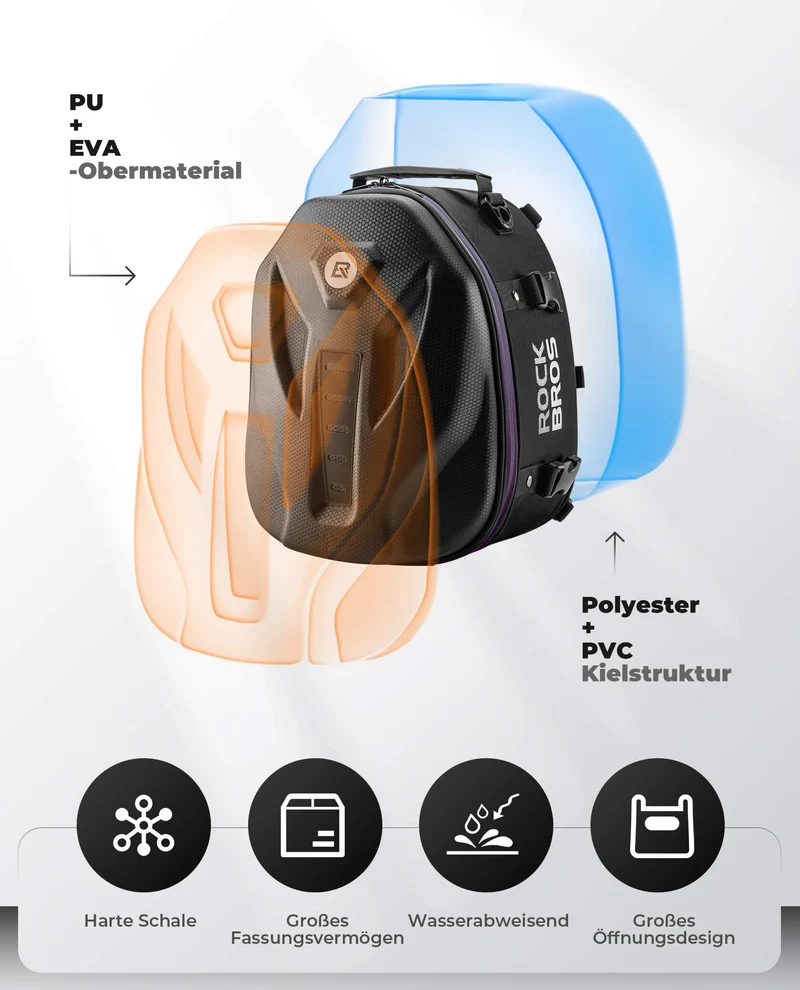 Motorrad Hecktasche Gepäcktasche 12,5L для Rücksitz