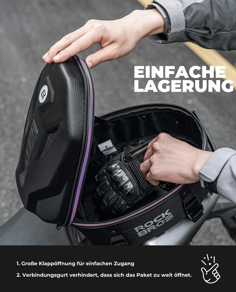 Motorrad Hecktasche Gepäcktasche 12,5L для Rücksitz