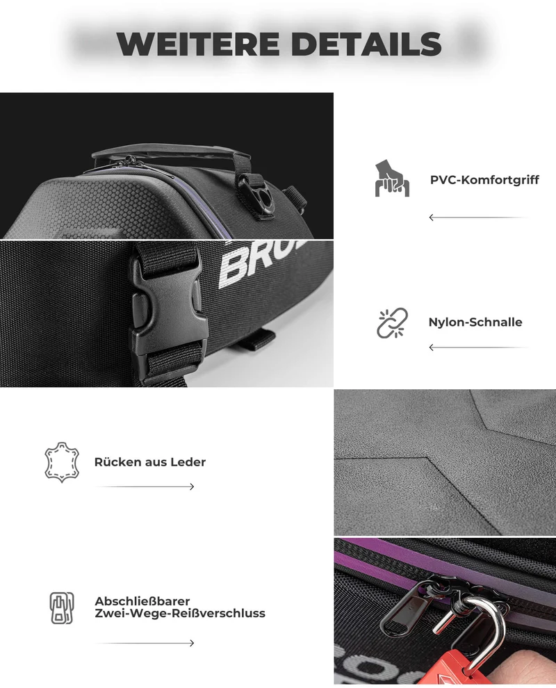 Motorrad Hecktasche Gepäcktasche 12,5L для Rücksitz