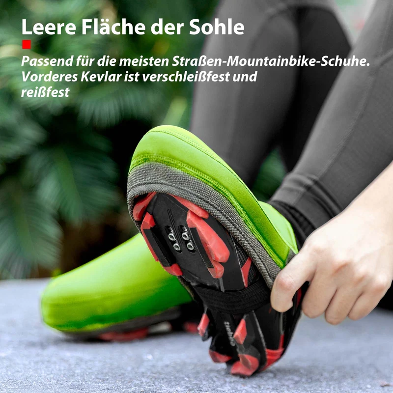 Бахілы ROCKBROS Radsport Überschuhe Wasserabweisend Kevlar Fahrrad