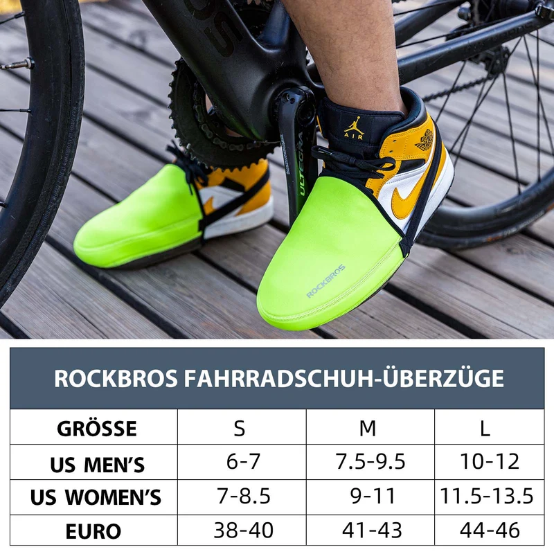 Бахілы ROCKBROS Radsport Überschuhe Wasserabweisend Kevlar Fahrrad