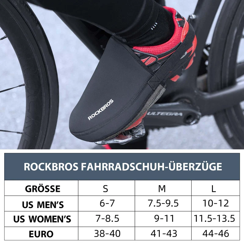 Бахілы ROCKBROS Radsport Überschuhe Wasserabweisend Kevlar Fahrrad