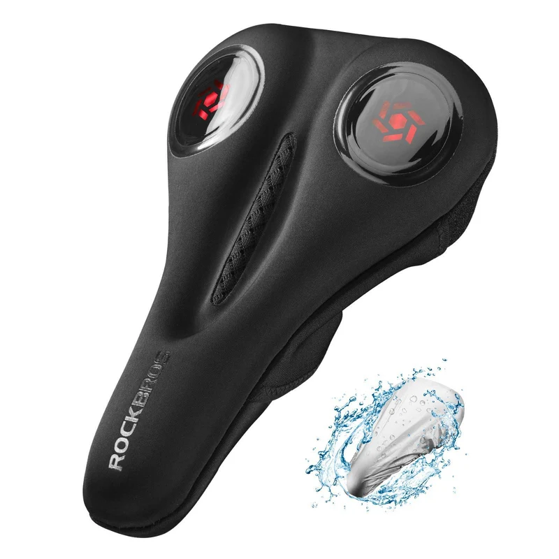 ROCKBROS Fahrrad Sattelbezug Gel Sattel Überzug Zwart