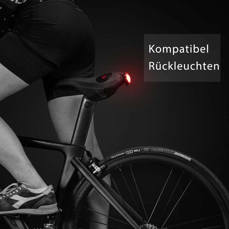 ROCKBROS Fahrrad Sattelbezug Gel Sattel Überzug Zwart