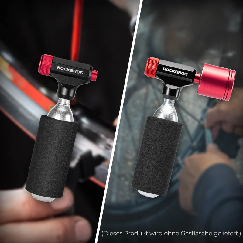 CO2 Fahrradpumpe Minipumpe для Presta & Schrader Ventile