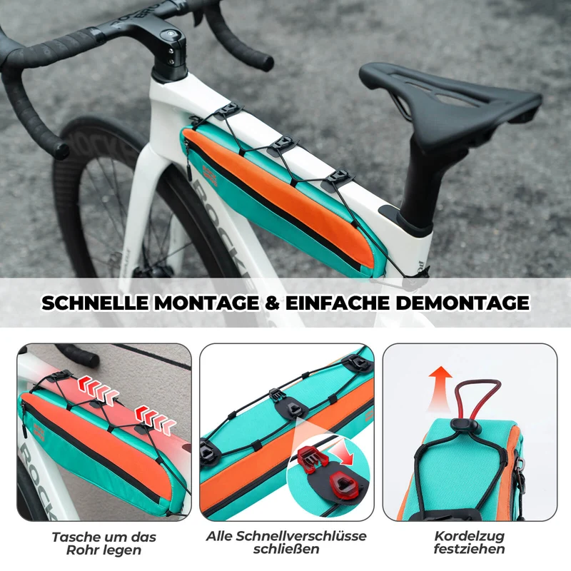 Fahrrad Rahmentasche Driecktasche 44cm 1,4L