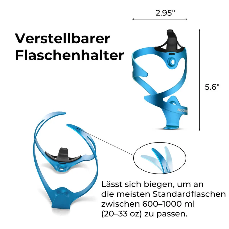 Flaschenhalter Leicht Trinkflaschenhalter voor MTB Rennrad