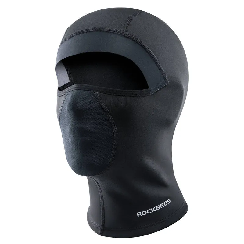ROCKBROS Sturmhaube Bivakmuts Herbst Winterskimasker Atmungsaktiv Gesichtshaube