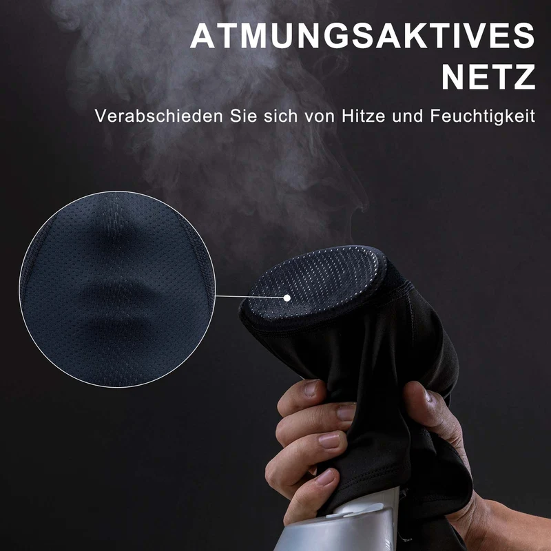 ROCKBROS Sturmhaube Bivakmuts Herbst Winterskimasker Atmungsaktiv Gesichtshaube