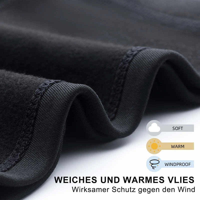 ROCKBROS Sturmhaube Bivakmuts Herbst Winterskimasker Atmungsaktiv Gesichtshaube