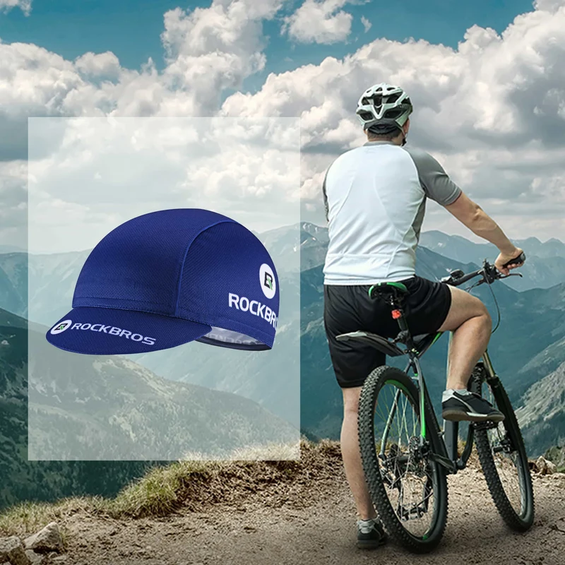 ROCKBROS Fahrrad Kappe UV-Schutz Sporthut voor damesheren 54-61 cm