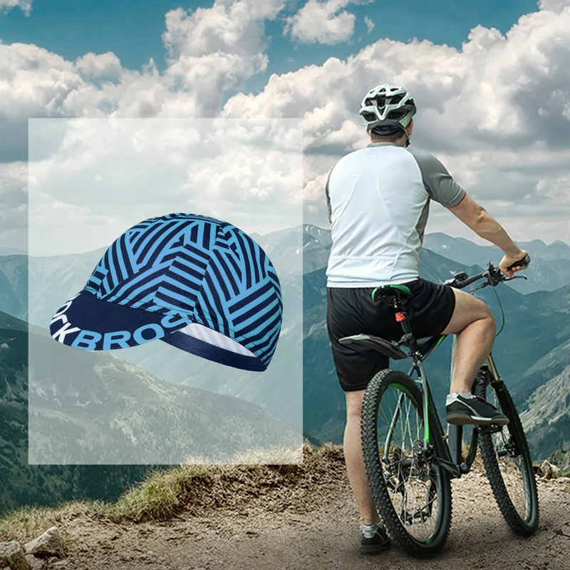 ROCKBROS Fahrrad Kappe UV-Schutz Sporthut voor damesheren 54-61 cm