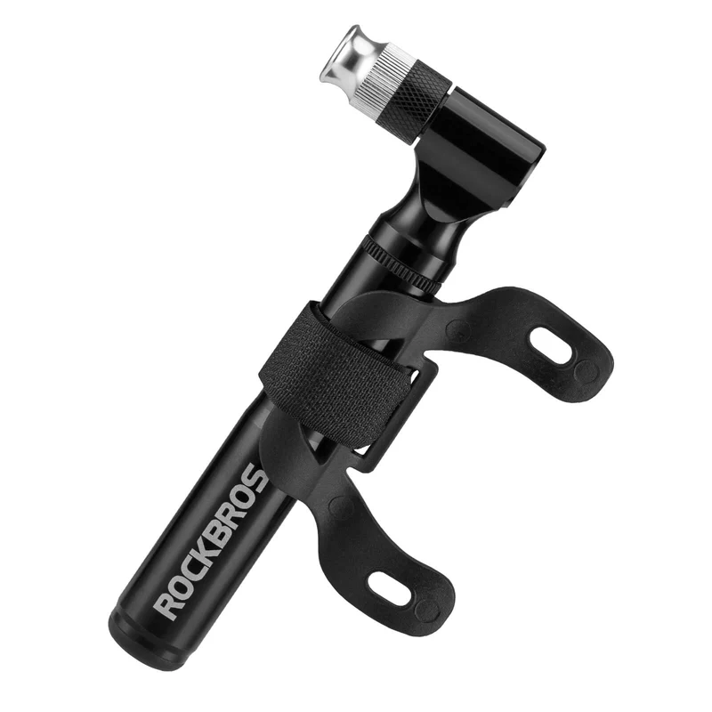 Fahrradpomp 130PSI Tragbar met Halterung Presta & Schrader Ventile