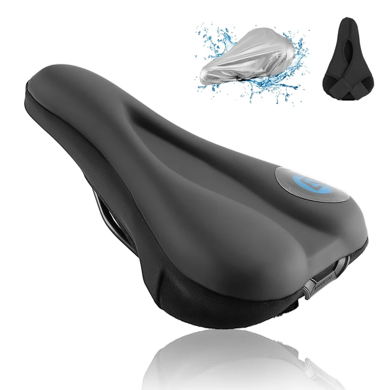 ROCKBROS Fahrrad Sattelbezug wasserdicchtem Fahrradsattel Gelüberzug