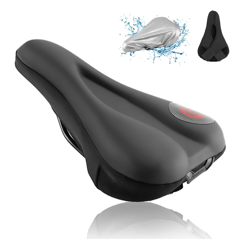 ROCKBROS Fahrrad Sattelbezug wasserdicchtem Fahrradsattel Gelüberzug
