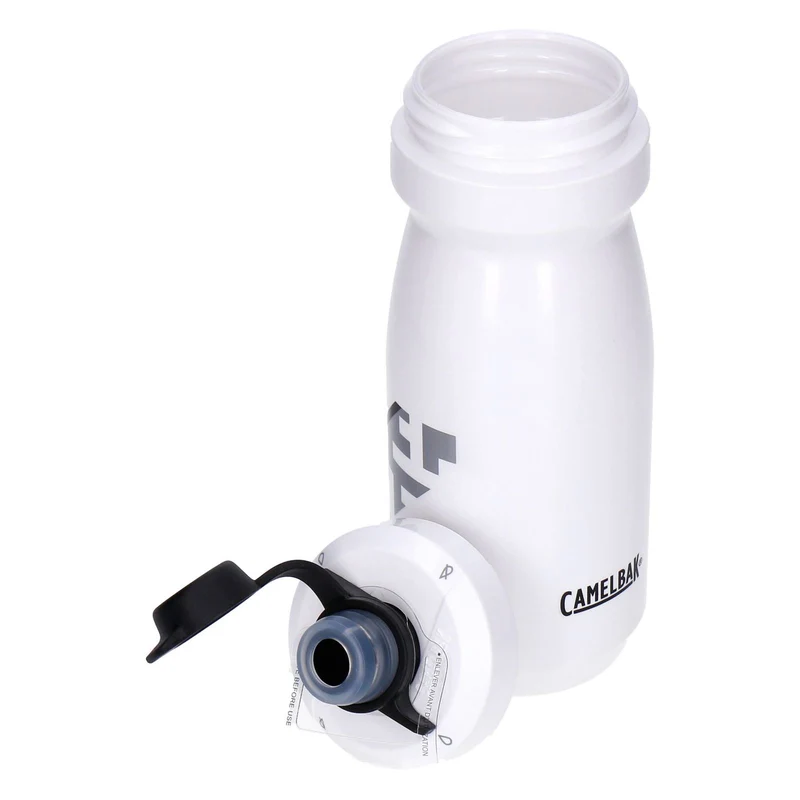 CAMELBAK Trinkflasche Sportwasserflasche Mod.22 Weiß 620ml Quetschflasche Wanderfahrrad