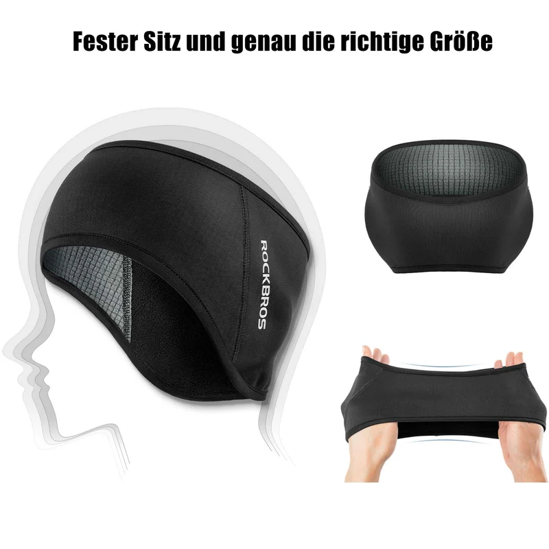 ROCKBROS Winter Thermo Radfahren Ohrwärmer Roerbanden voor mannenfrauen