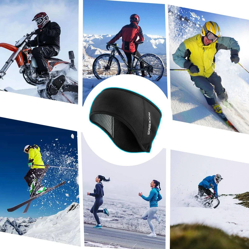 ROCKBROS Winter Thermo Radfahren Ohrwärmer Roerbanden voor mannenfrauen