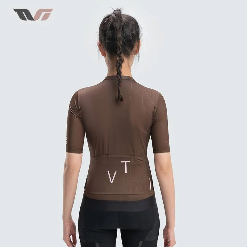 ROCKBROS TVI Damen Fahrradtrikot - Digital Dune для MTB і Rennrad