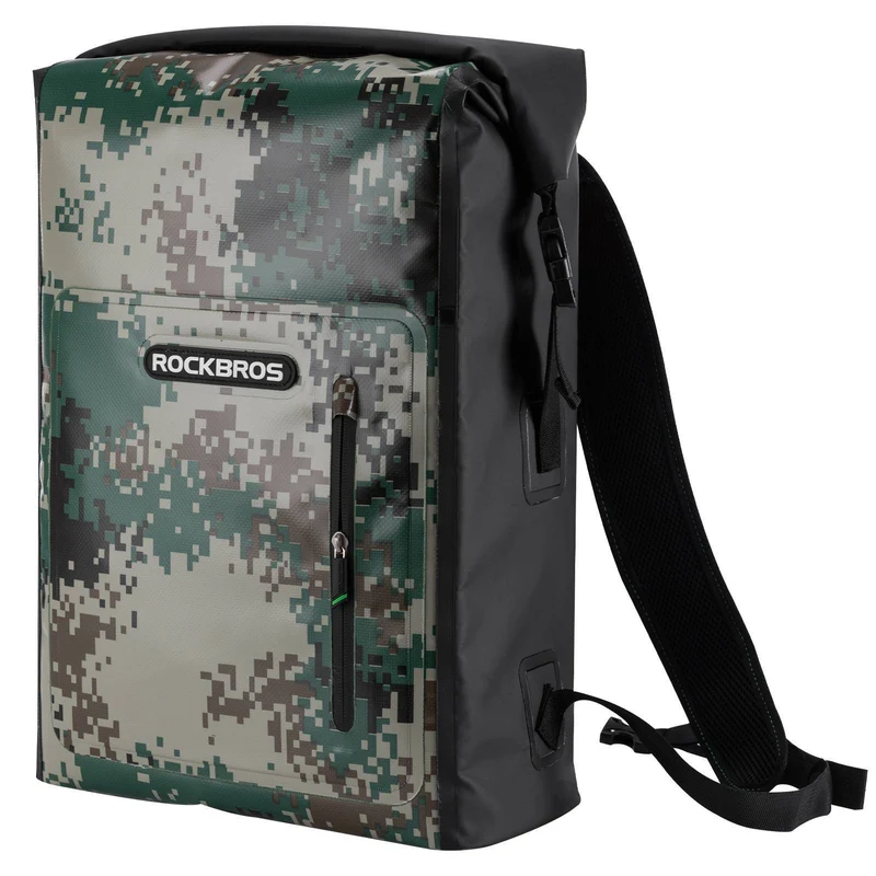ROCKBROS Dry Bag wasserdicht Reiserucksack met Vordertasche 20L