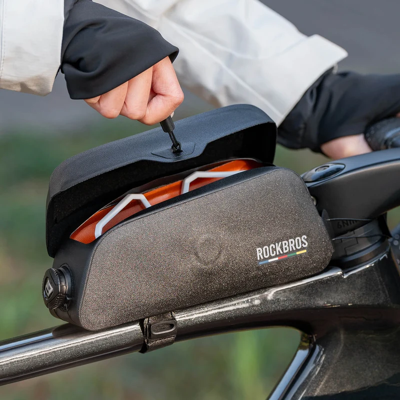 ДАРОГА ДА НЕБА Magnetische Oberrohrtasche 100 % Wasserdicht