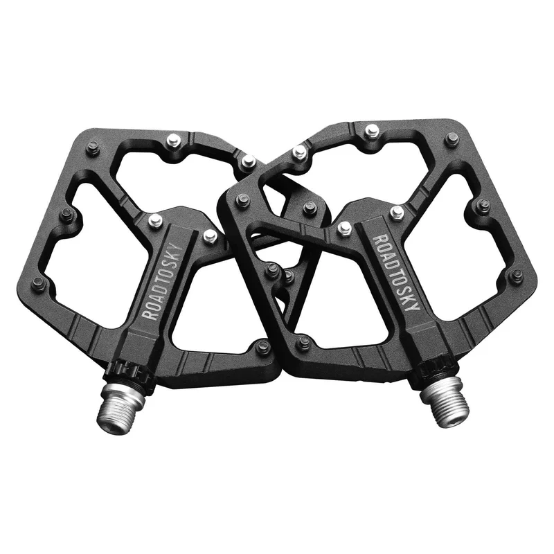 ROAD TO SKY Платформа Fahrradpedale 9/16 Zoll Rutschfest Wasserdicht