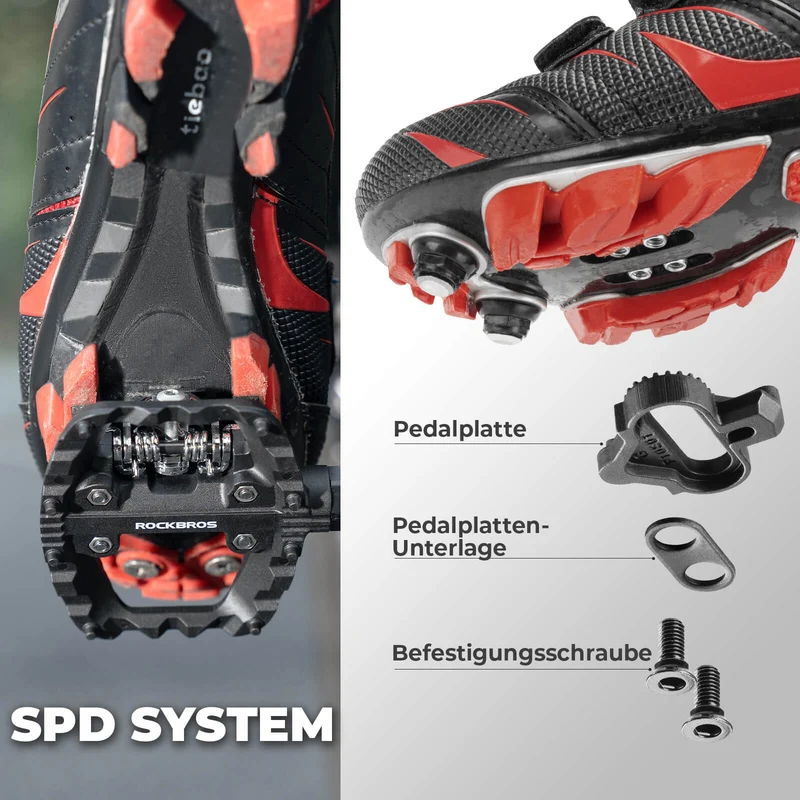 SPD-Klickpedale & Plattformpedale 2-у-1 укл. Буты 9/16"